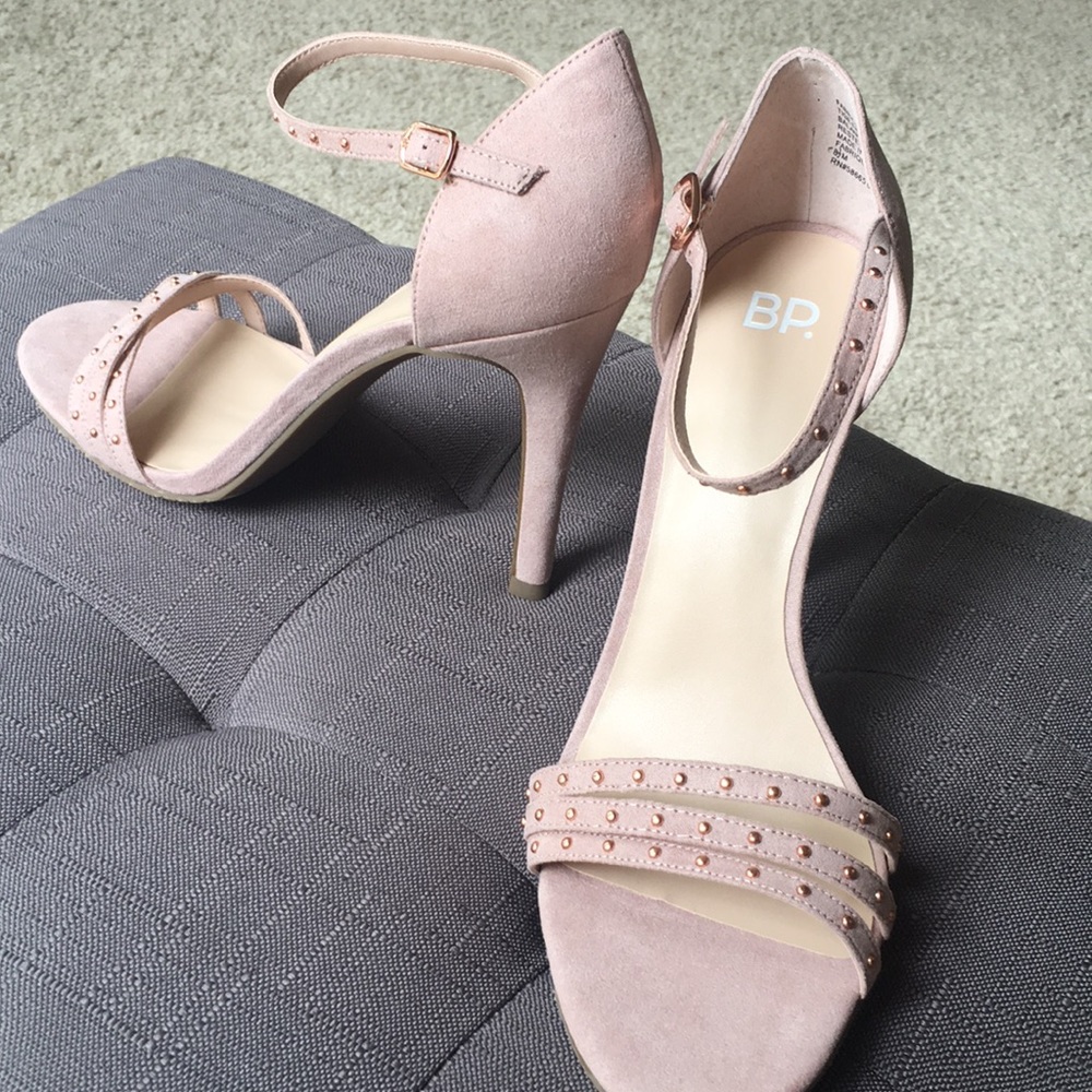 Nude BP heels